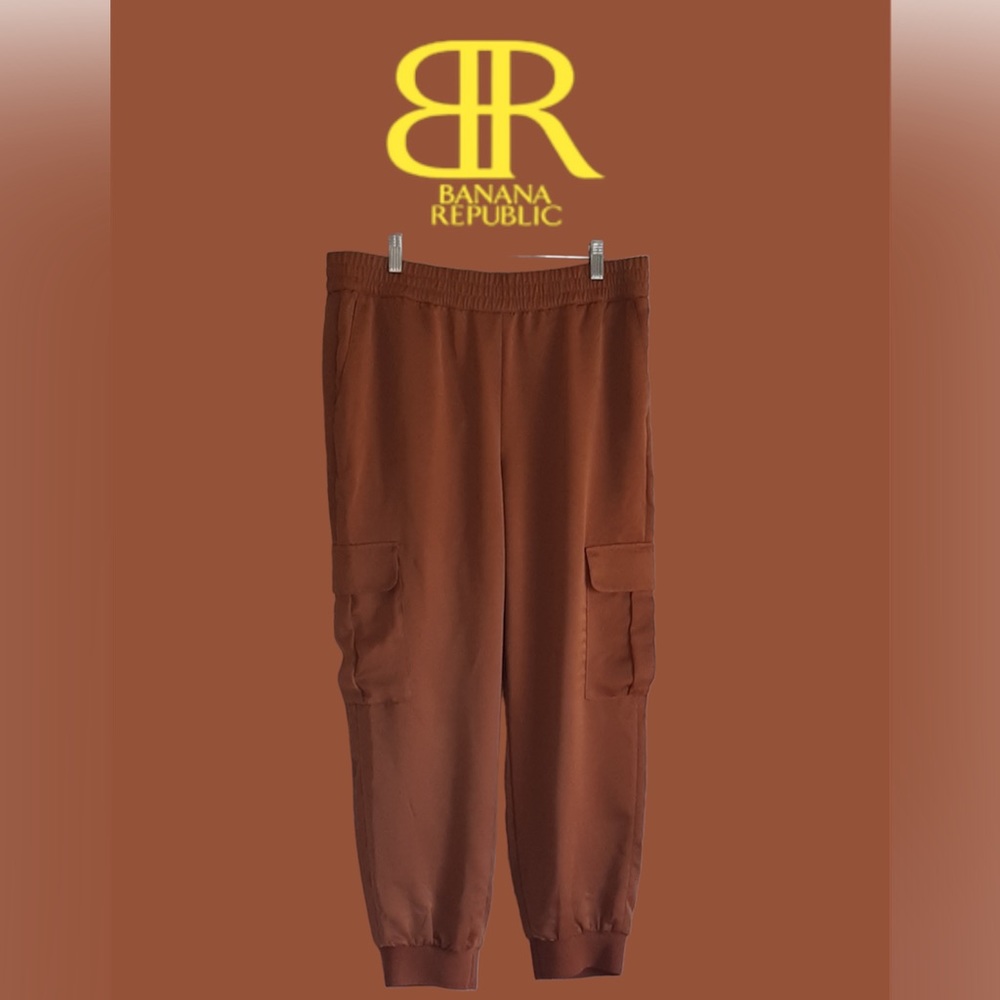 BananaRepublic Satin Cargos